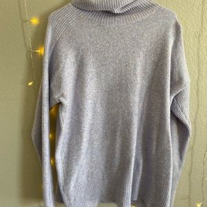 Purple Turtle Neck Sweater